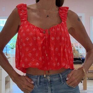 Blouse By Together Red Top